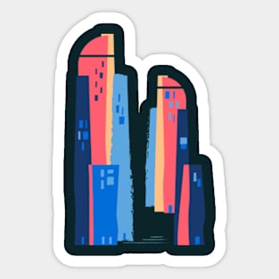 Buildings Sticker